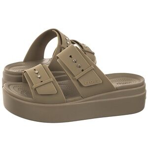 Crocs Brooklyn Low Wedge Sandal - Women's
